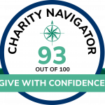 Charity Navigator Rating" 93 out of 100. Give with Confidence